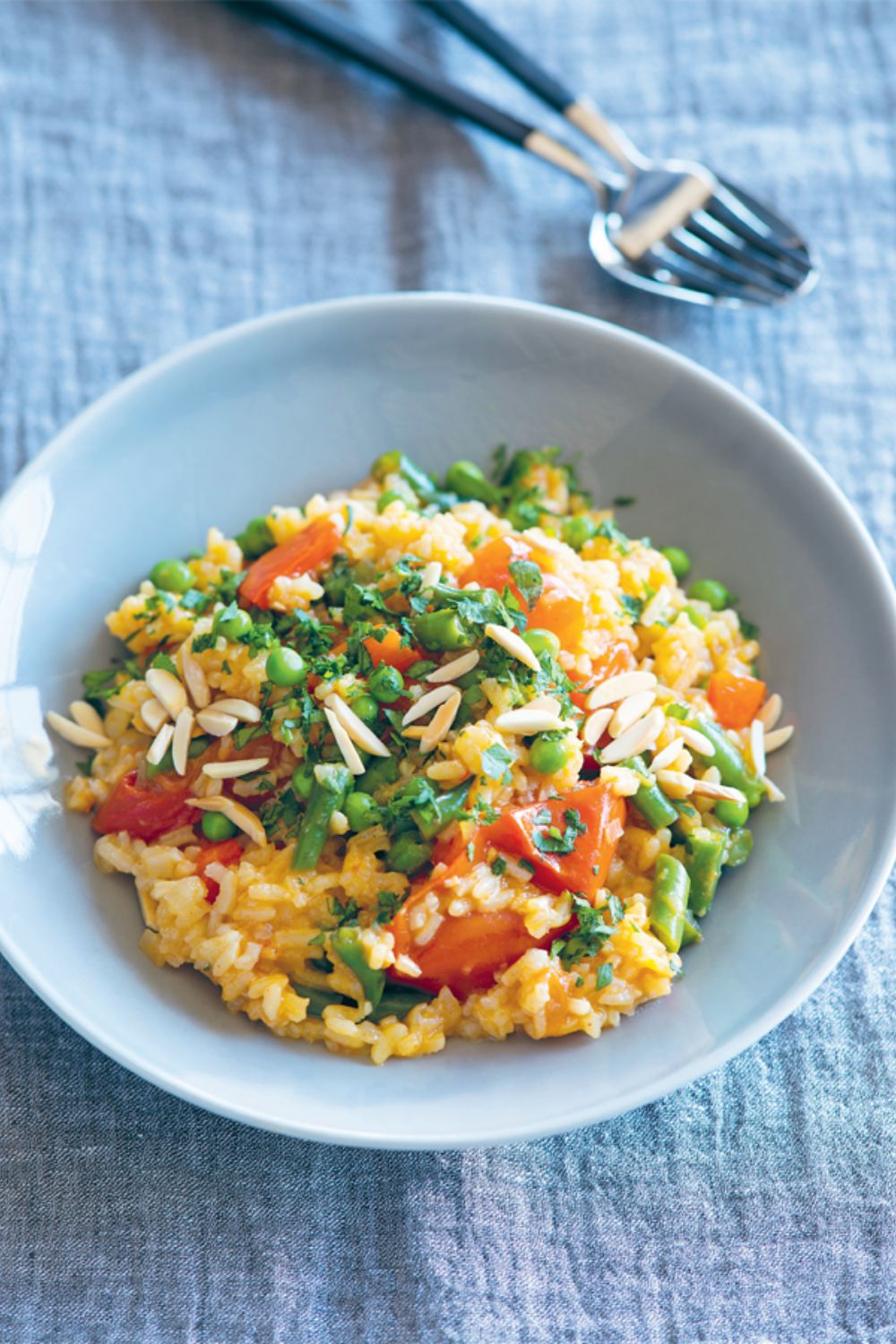 Slow Cooker Vegetarian Paella