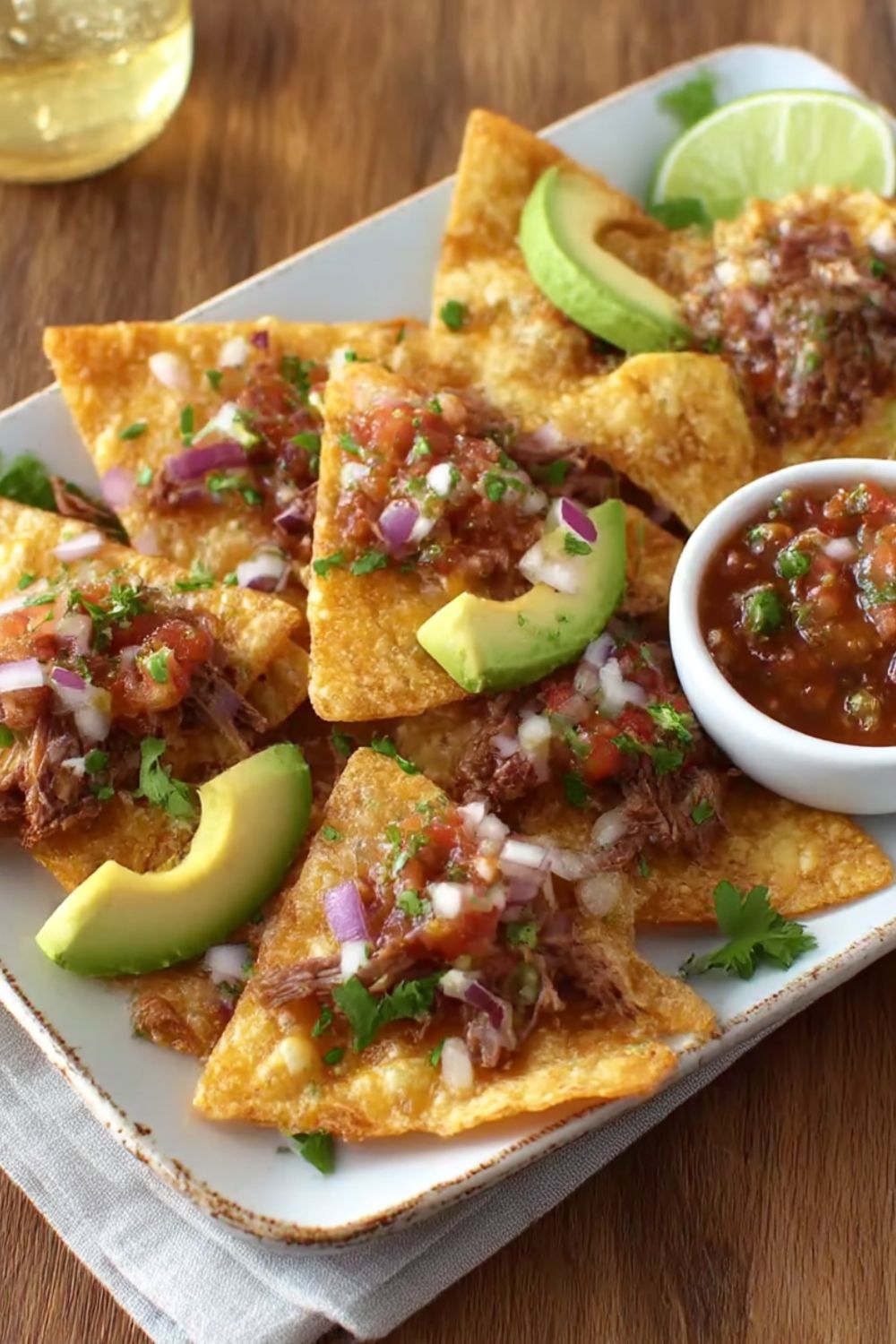 Slow Cooker Beef Nachos Recipe