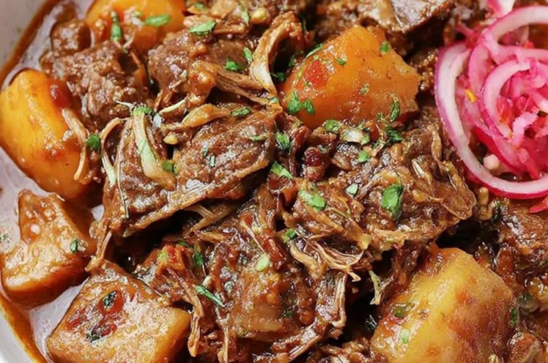 Slow-Cooker Beef Stew With Yuca Recipe