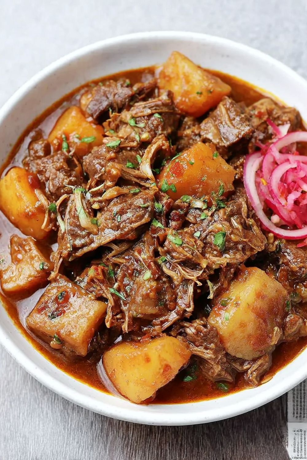Slow-Cooker Beef Stew With Yuca Recipe
