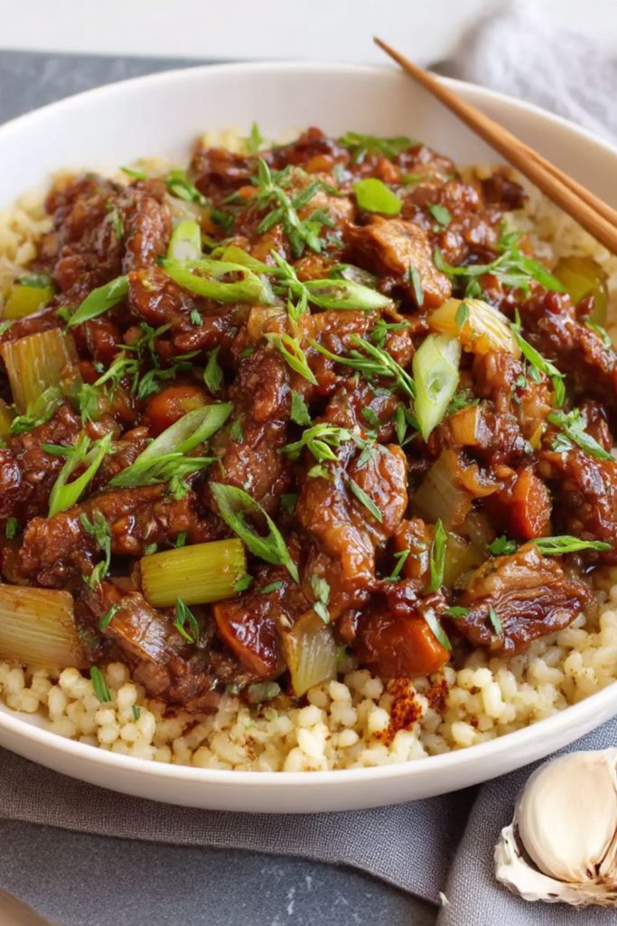 Slow-Cooker Beef and Barley Recipe