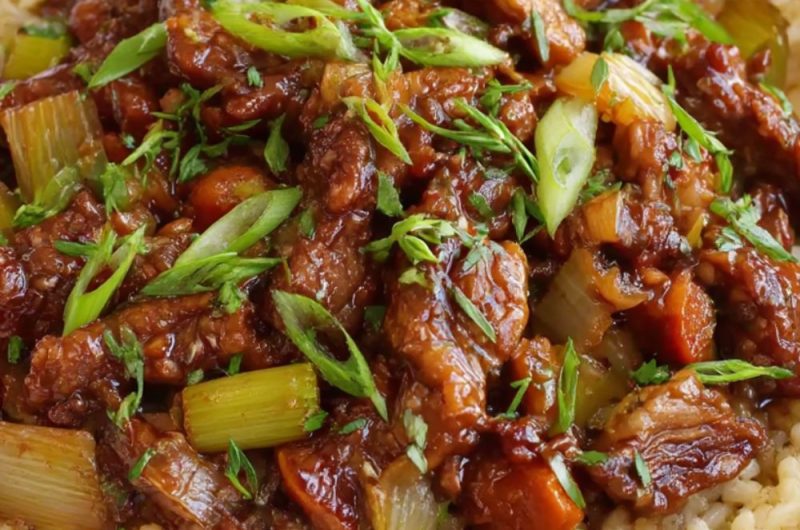 Slow-Cooker Beef and Barley Recipe