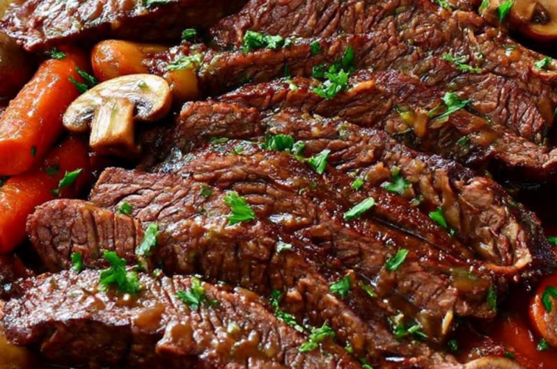 Slow Cooker Brisket with Brown Gravy Recipe