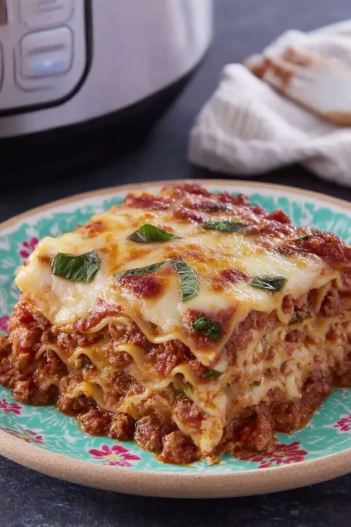 Slow Cooker Lasagna Recipe