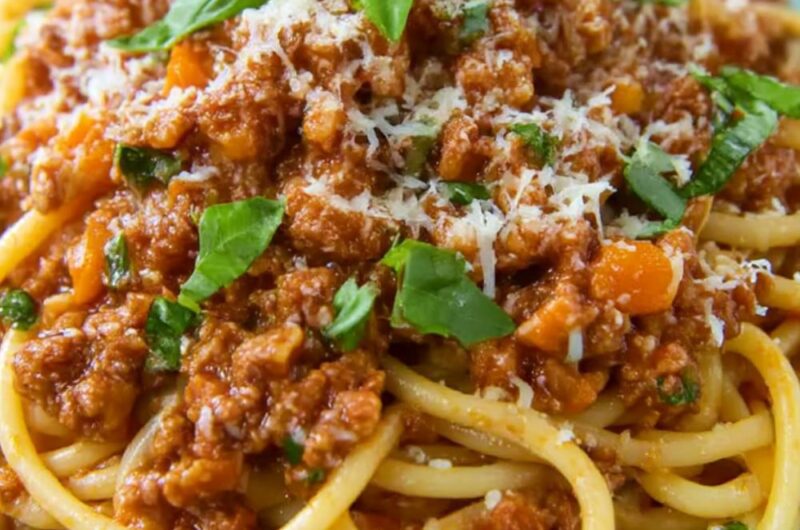 Slow-Cooker Bolognese Recipe